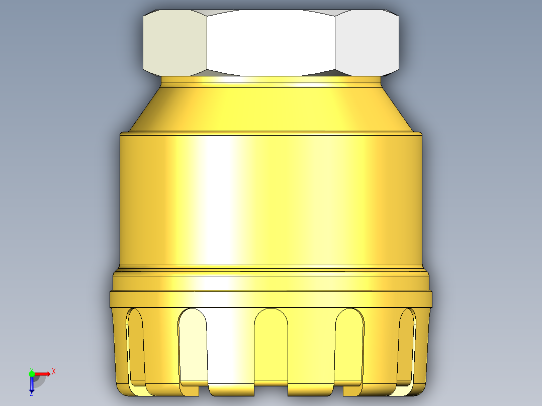 超声波设备-TRANSMITTER-RANGE-6m-19.7ft-PVDF-BODY-4-20mA-2-WIRE-HART-ATEX-NPT-THREAD俯视图
