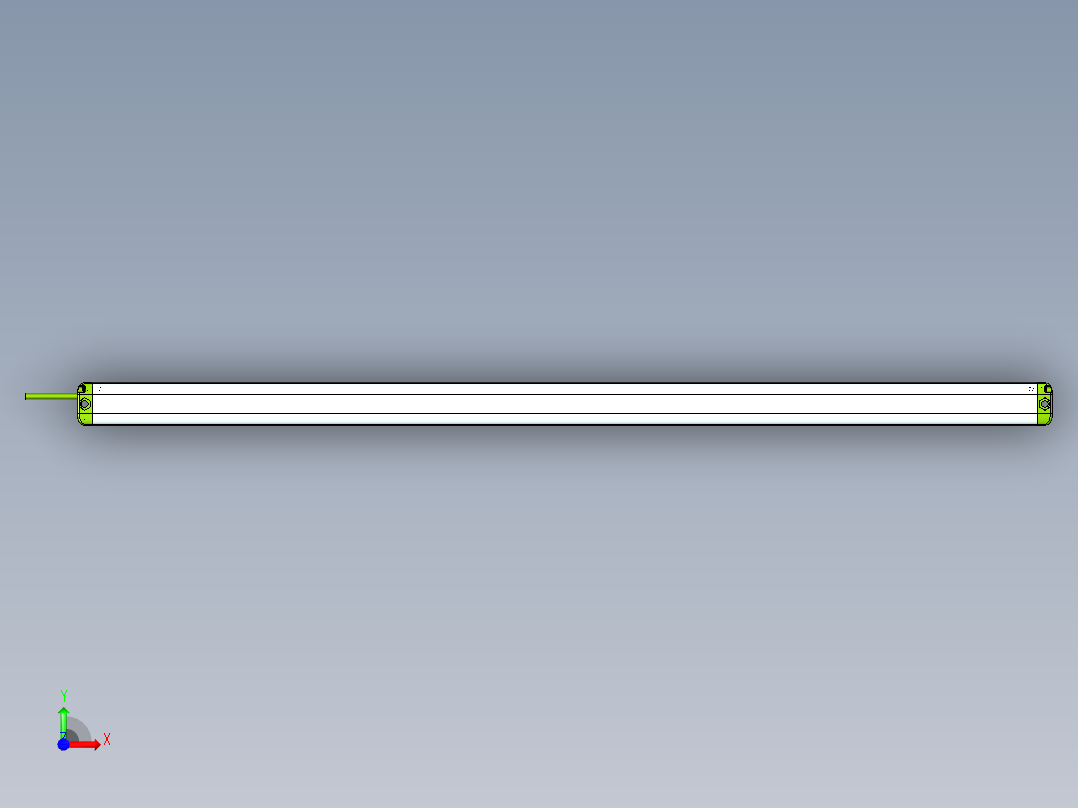 安全_区域传感器H2TLP1640_3D前视图