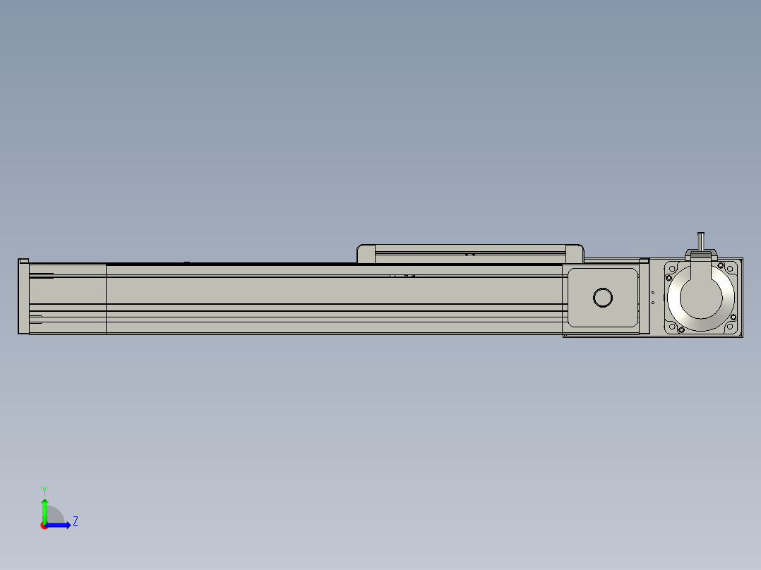 欧规系列-LB8-L75-S300-BL-ZP75-C3左视图