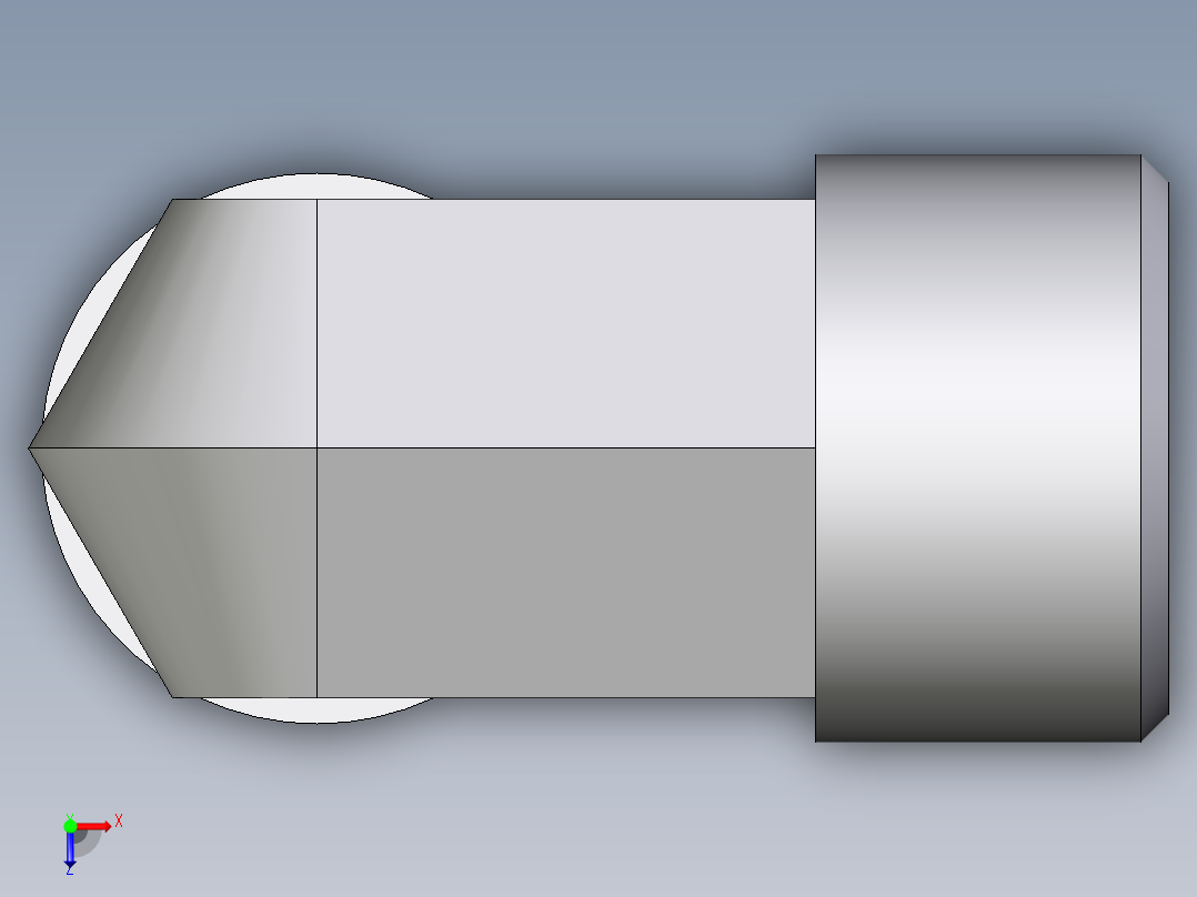 卡套式工业通用硬管接头EO_Male_stud_elbow_WE12SM71X俯视图