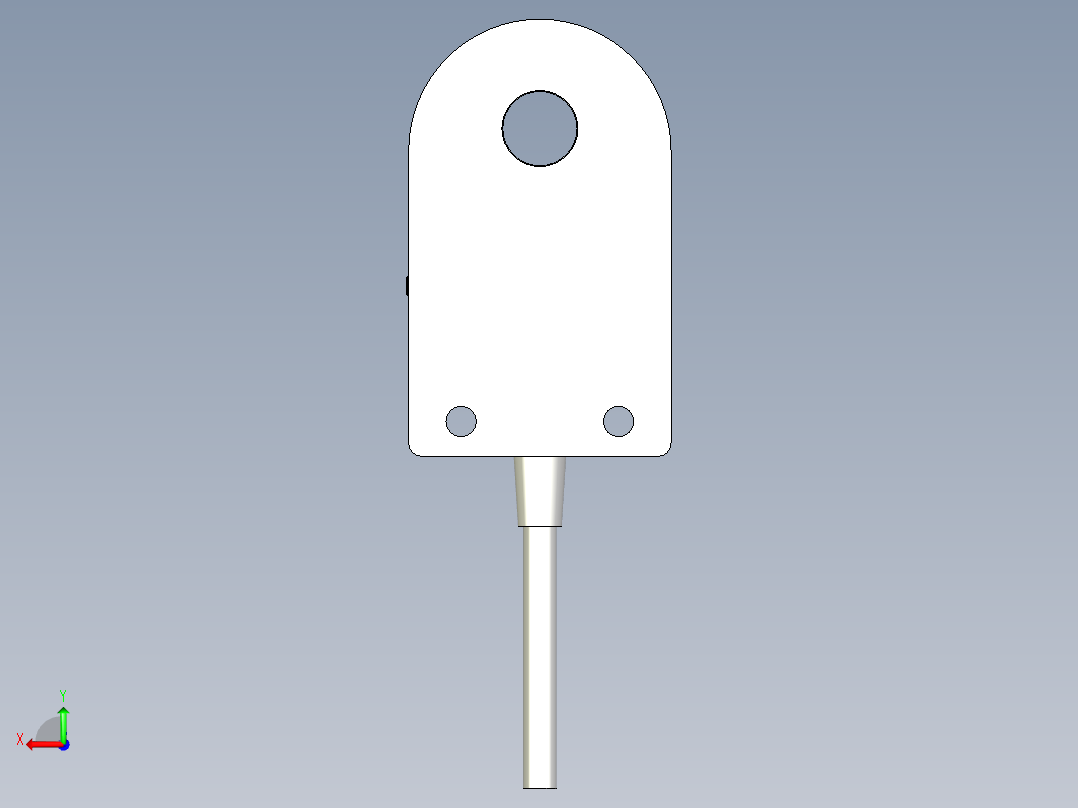 接近传感器PS08_CA后视图