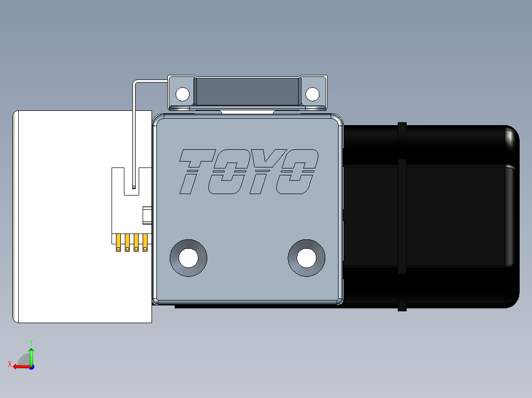 Toyo东佑达直线模组-M65-S-1000-R-M40-C4后视图