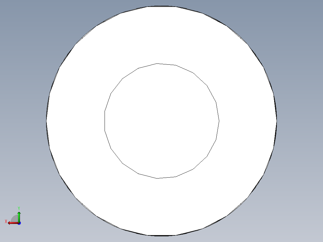 花键传动轴 D8-静应力分析后视图
