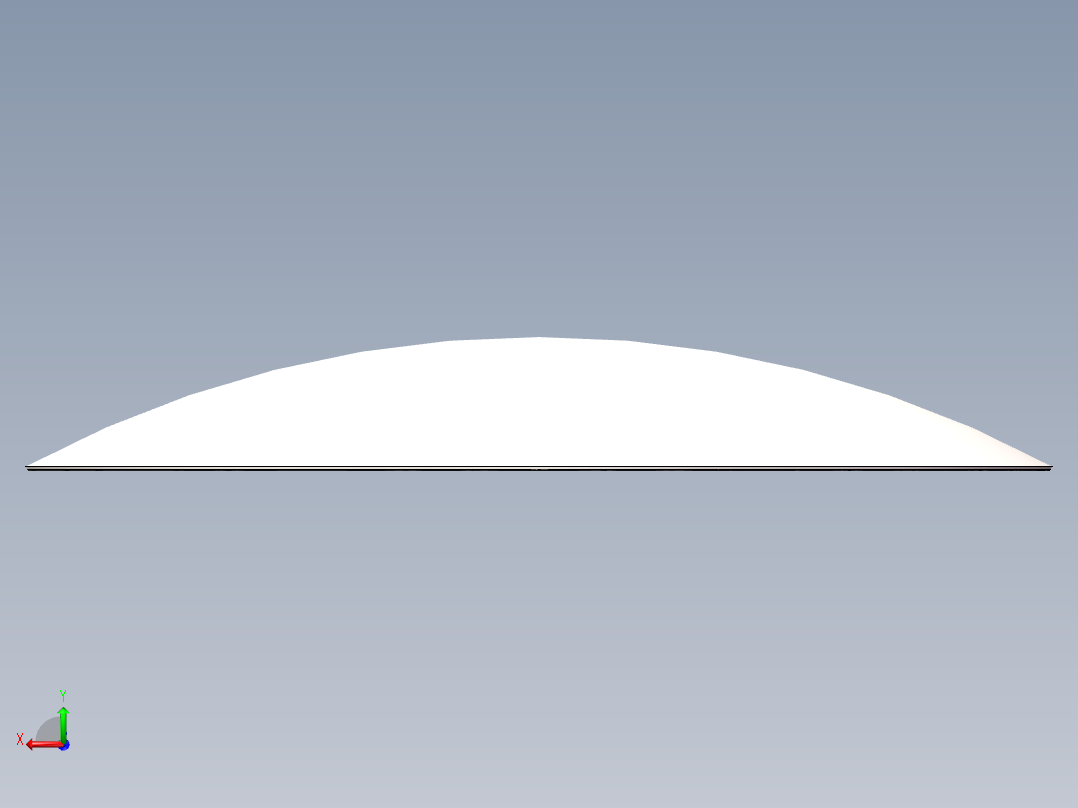 SDHA球冠形封头DN3000×14后视图