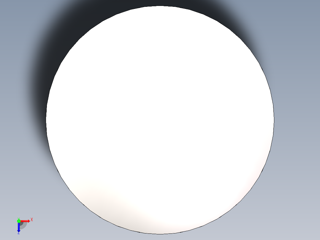 SDHA球冠形封头DN3000×14俯视图