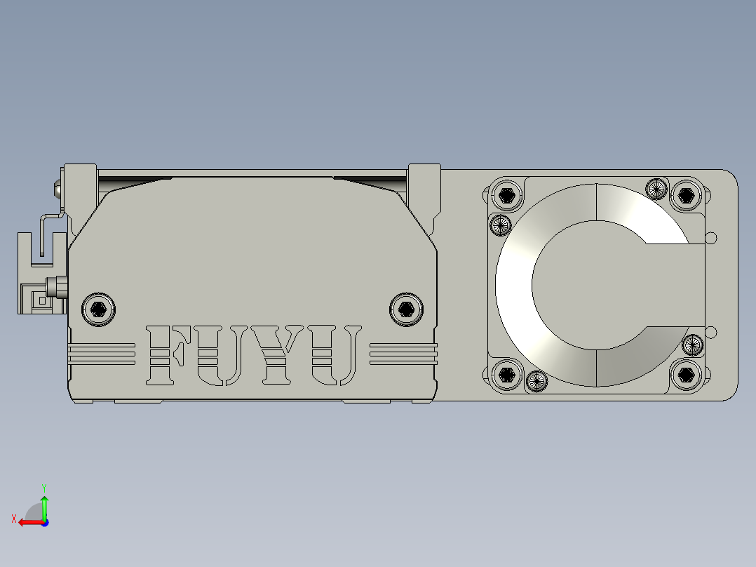 模组FTH12-L10-500-BR-T40-C4后视图