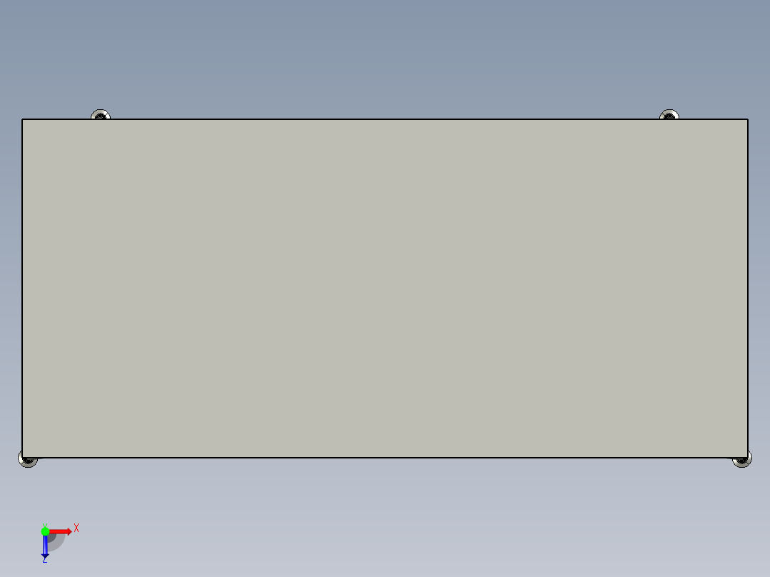 电线办公桌俯视图