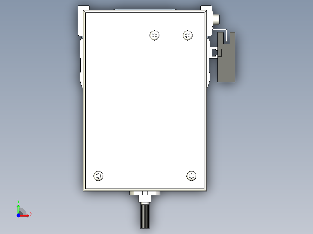 Toyo东佑达直线模组-ETH10-550-BM-200W前视图