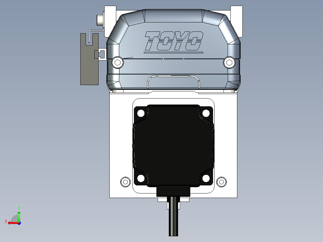 Toyo东佑达直线模组-ETH10-550-BM-200W后视图