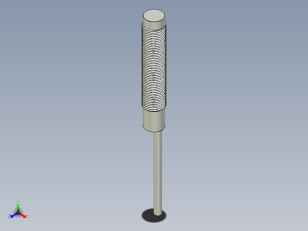 接近传感器CS12-T03正等轴测图