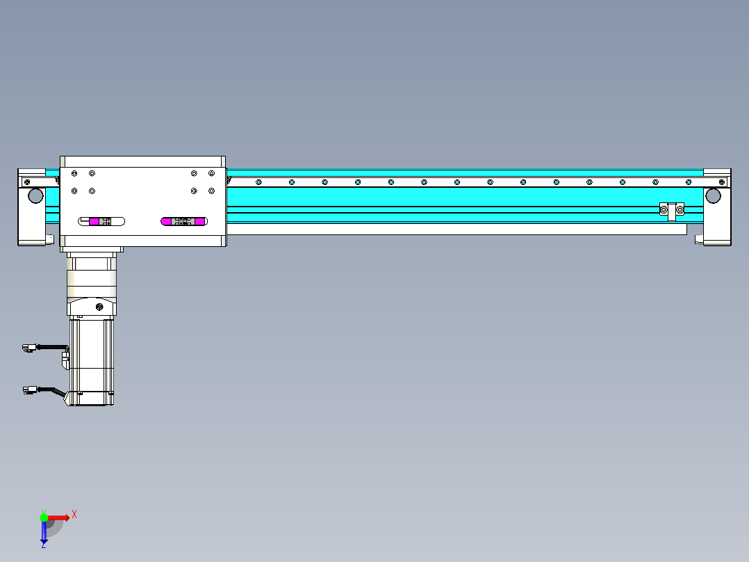 威洛博VG 系列模组VG10Z-L50π-S840-BC-ZP75B-C3-K俯视图