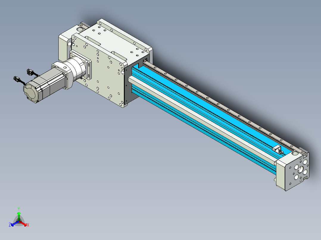 威洛博VG 系列模组VG10Z-L50π-S840-BC-ZP75B-C3-K正等轴测图