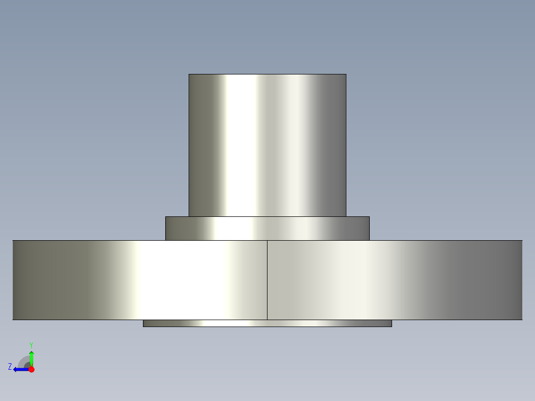 船舶管路系统SeaCor_Flange Vanstone_SPIG_37J156010_1in右视图