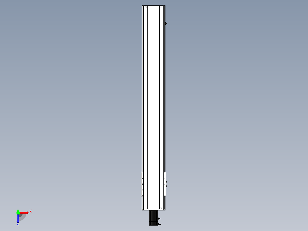 Toyo东佑达直线模组-ETH22-1500-BC-750W俯视图