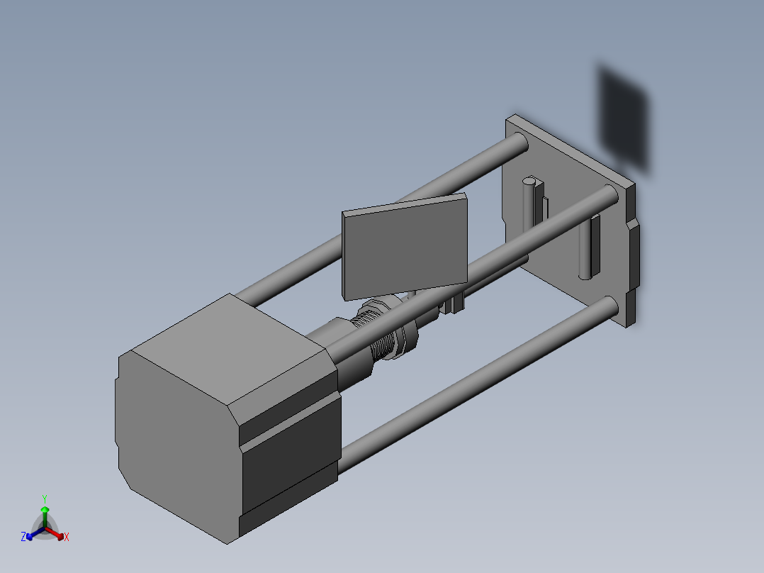 仪器正等轴测图