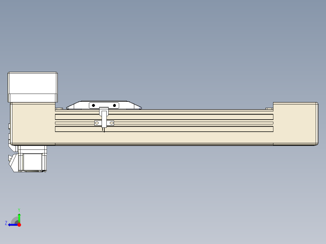 同步带全封闭直线模组TPA-HCB-65S-90-L150-ML-C-P10-N3右视图