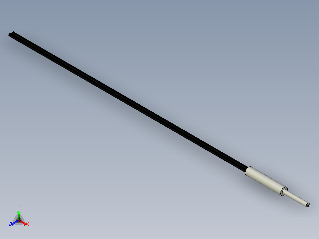 光纤元件漫反射型FR-D310Q-I正等轴测图