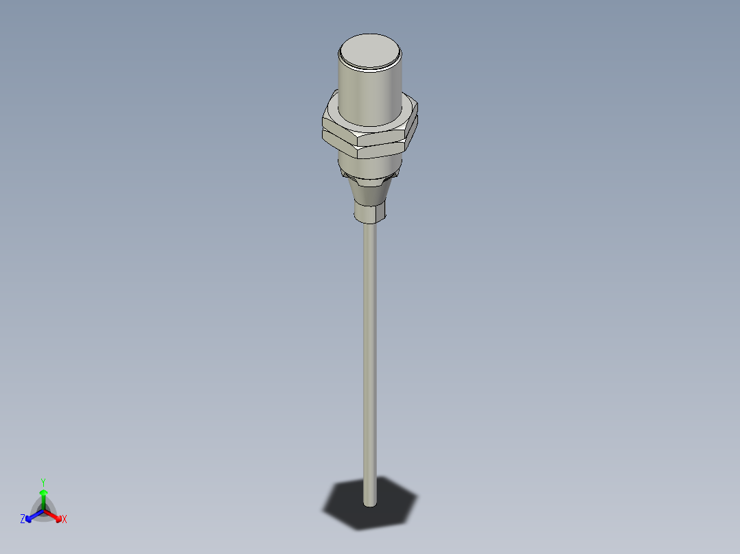接近传感器PS_PT18-E_3D_2023主视图