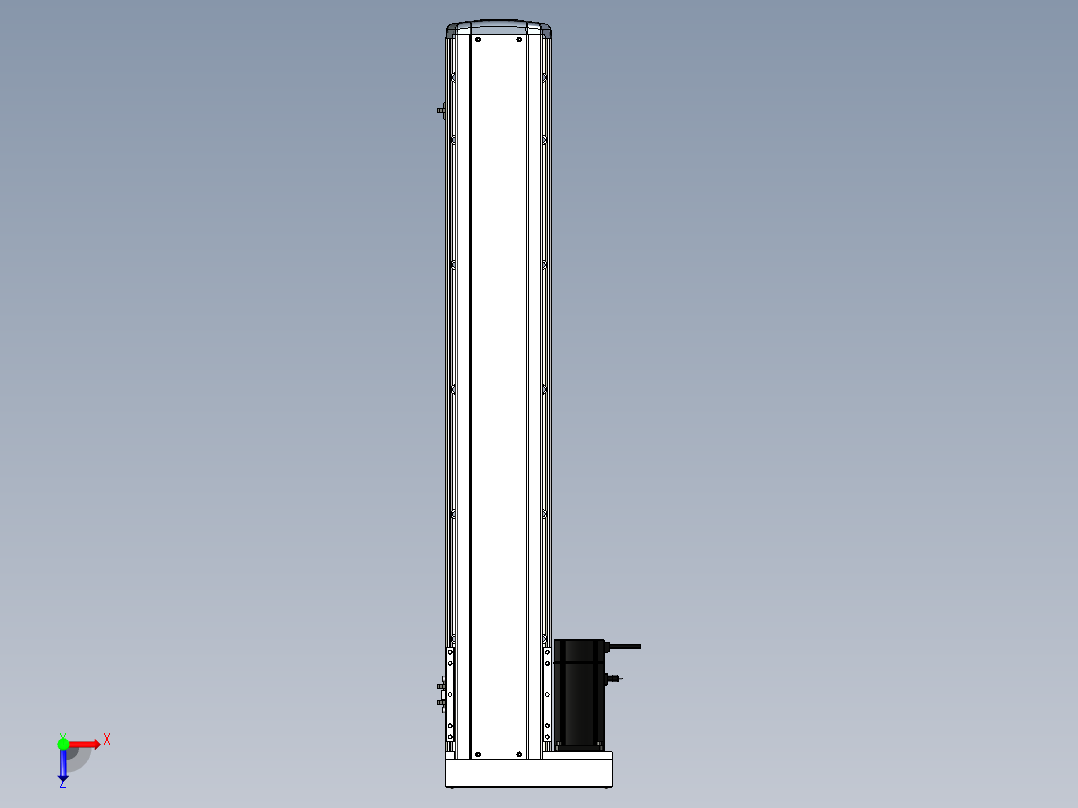 Toyo东佑达直线模组-ETH17-950-BL-M75B俯视图