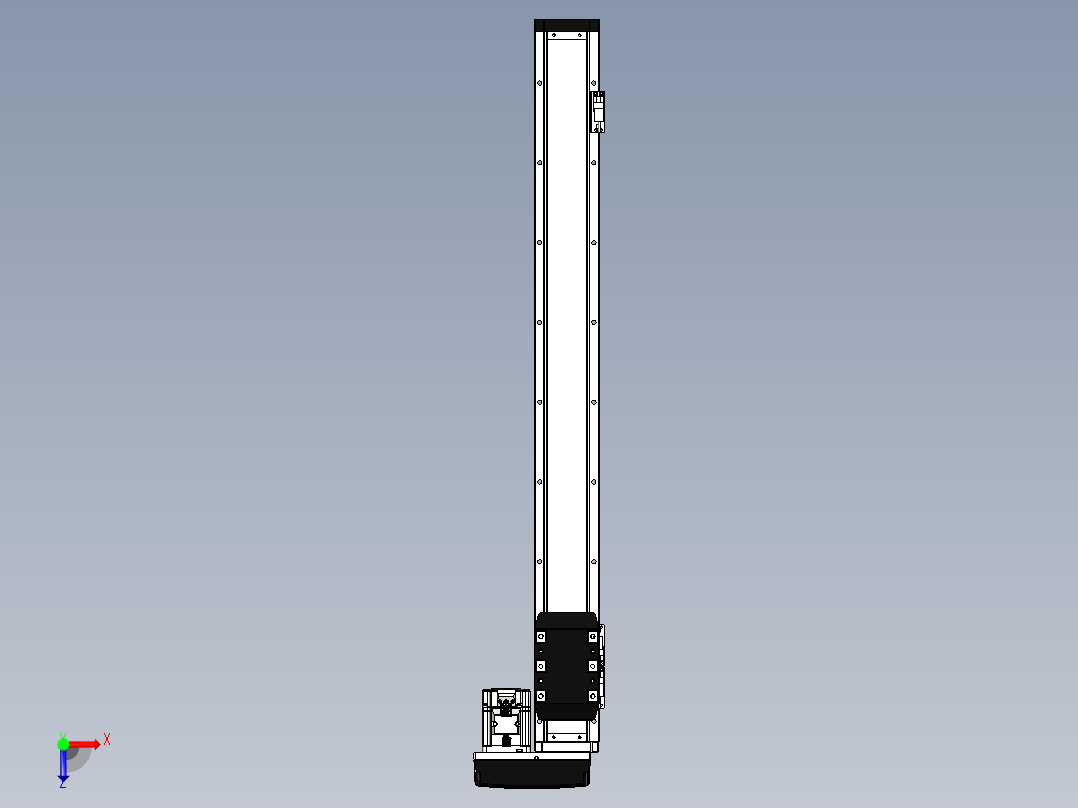 威洛博模组VGTH8-Lx-C-S700-BR-ZP20-D3俯视图