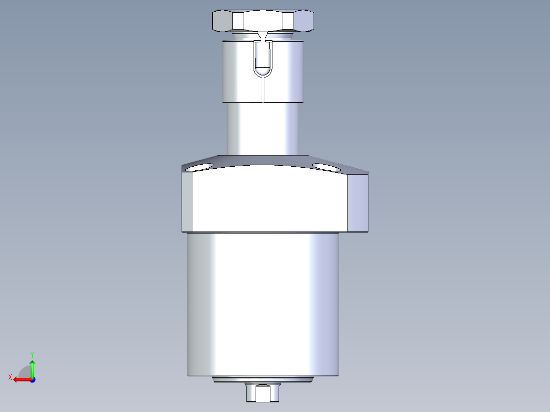 KOSMEKLHA0750-SLD多系列多零件图纸模型后视图