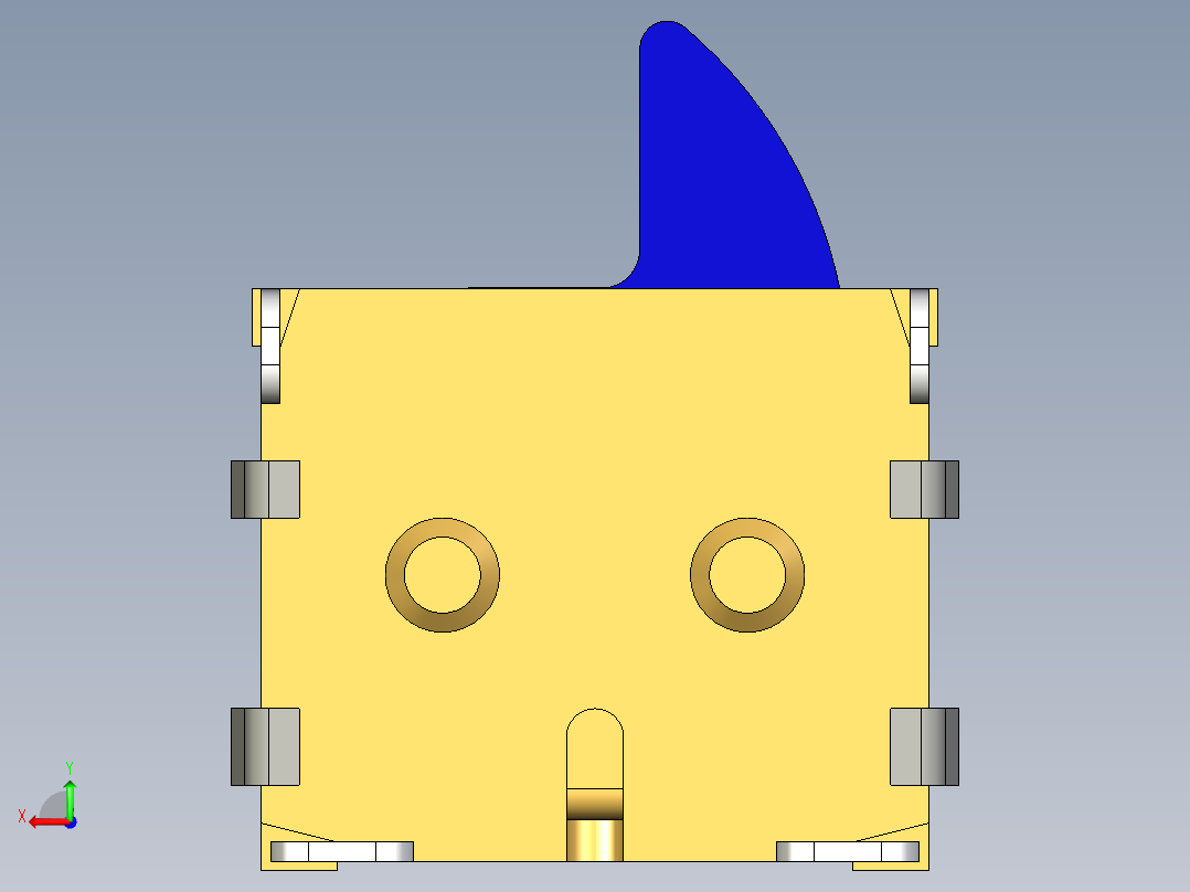 109HL型探测器开关后视图