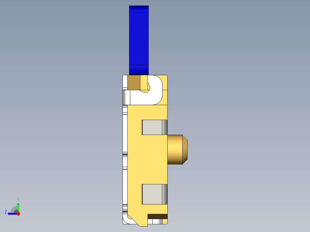 109HL型探测器开关右视图