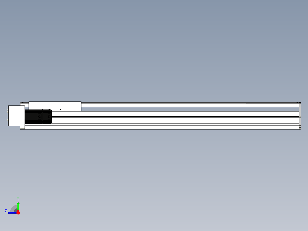 Toyo东佑达直线模组-ETH22-900-BL-400W右视图