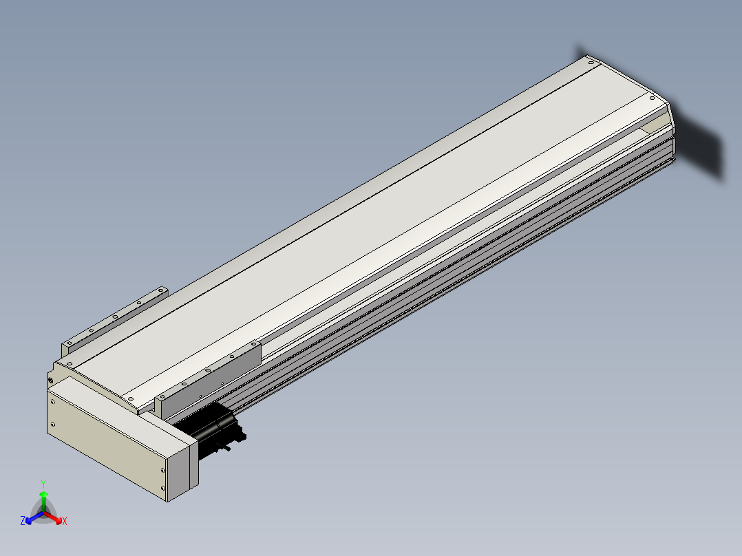 Toyo东佑达直线模组-ETH22-900-BL-400W正等轴测图