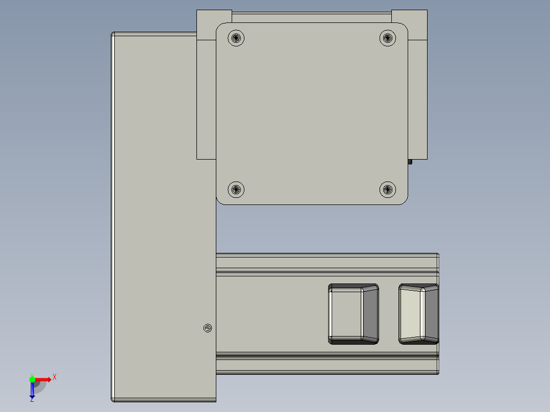 欧规系列-GB8-L96-S1800-BLD-P40-MS3俯视图