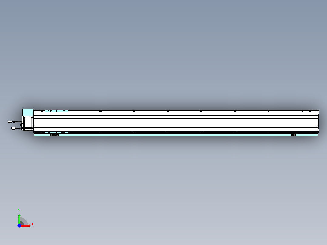 威洛博VBF同步带传动一般环境VBF14-L45-S1400-BRU-ZP40-C3前视图