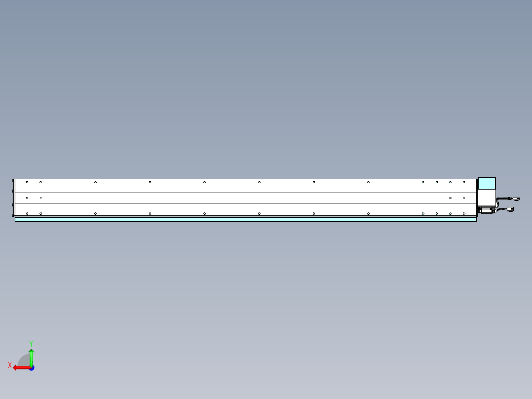 威洛博VBF同步带传动一般环境VBF14-L45-S1400-BRU-ZP40-C3后视图