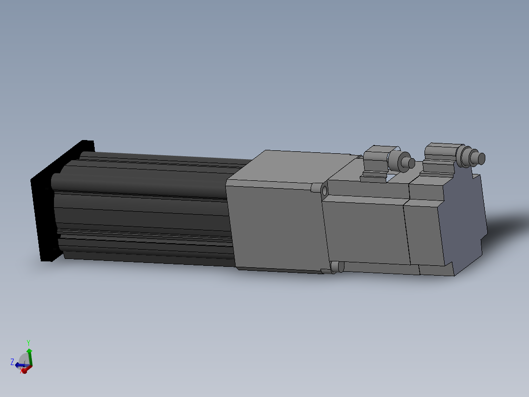 电缸LEY32DS3A-30F主视图