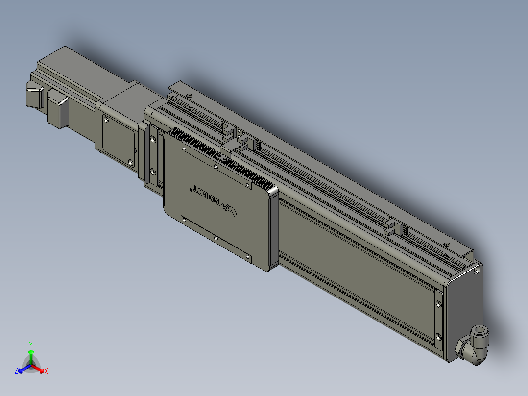 威洛博VC10-S200-BC-P40正等轴测图