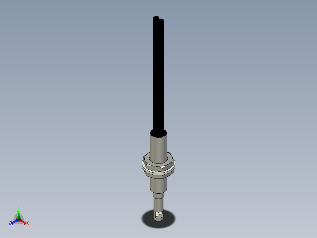 侧视光纤_漫反射型FR-F612-I主视图