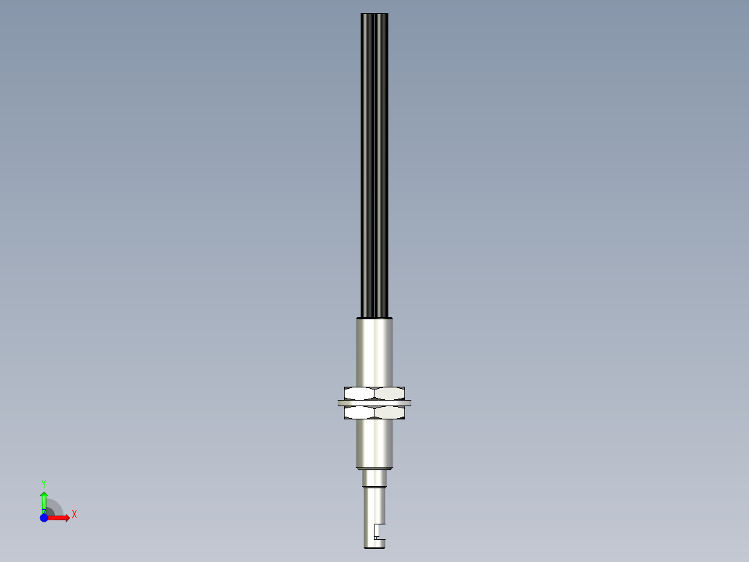 侧视光纤_漫反射型FR-F612-I前视图
