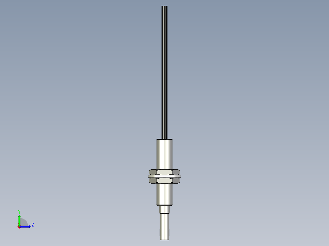 侧视光纤_漫反射型FR-F612-I左视图