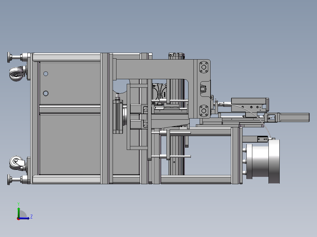 自动铆钉机 3左视图