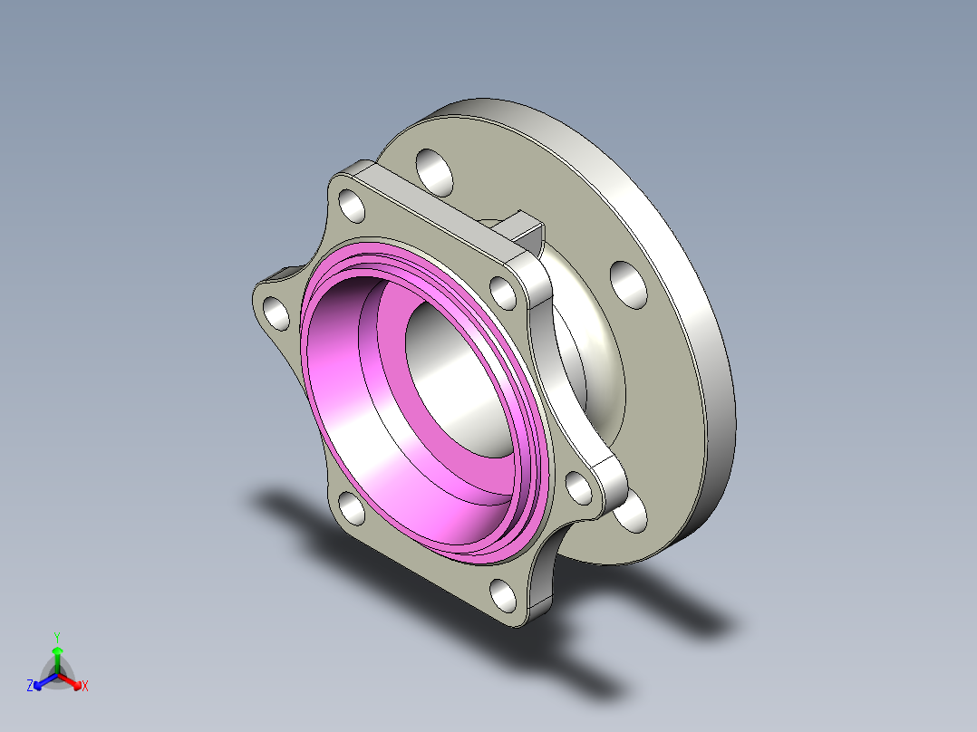 管道手动球阀-水管开关阀-手动阀门User Library-MD52C150DN65-2_MD52C150DN65.FCP正等轴测图