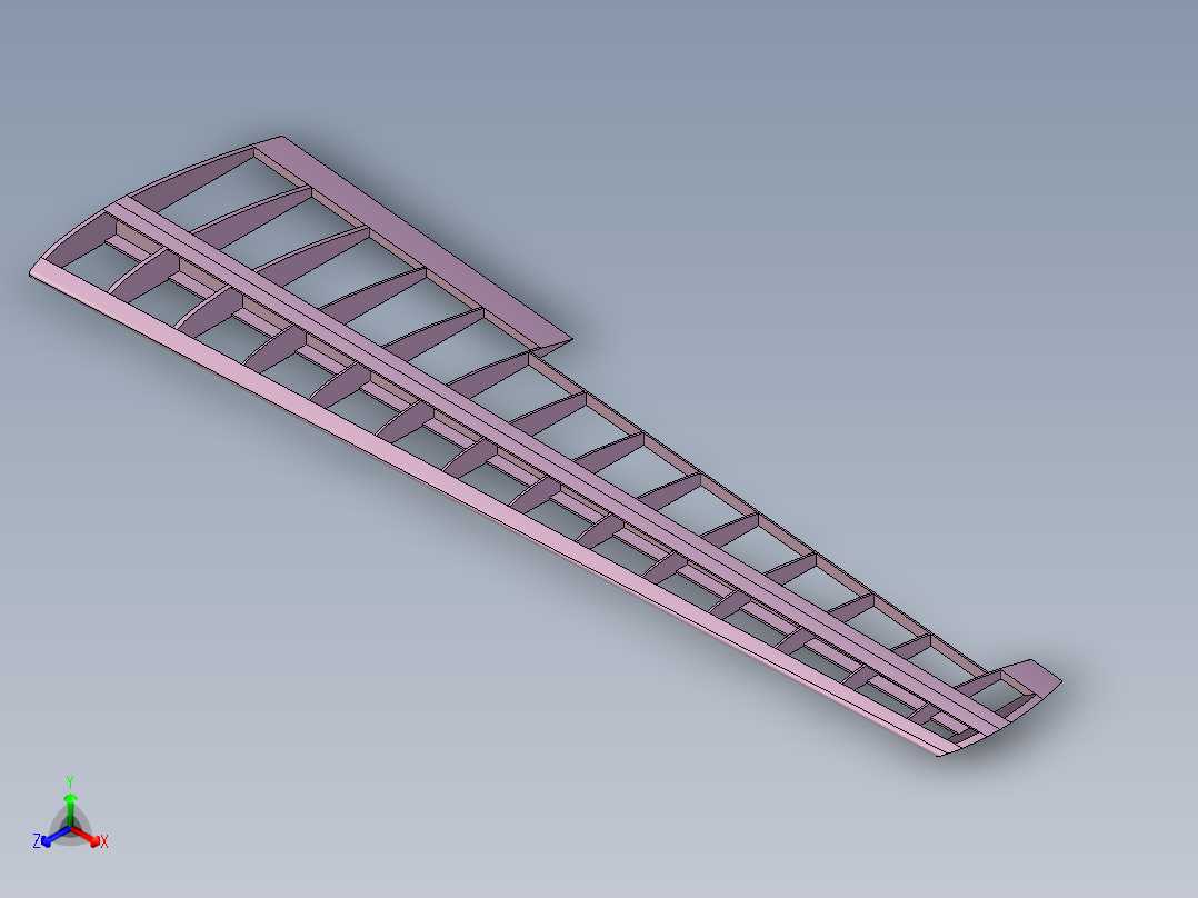 B2004172-飞机正等轴测图