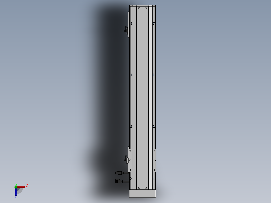 精密模组MY120-T10-500L-BM-P10B-C4-C俯视图