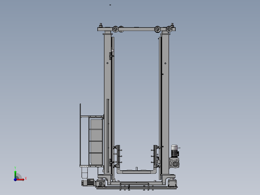 B15-堆垛机前视图