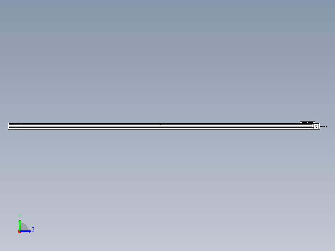 威洛博LB.GB同步带传动--欧规系列LB6A-L130-S3150-BL左视图