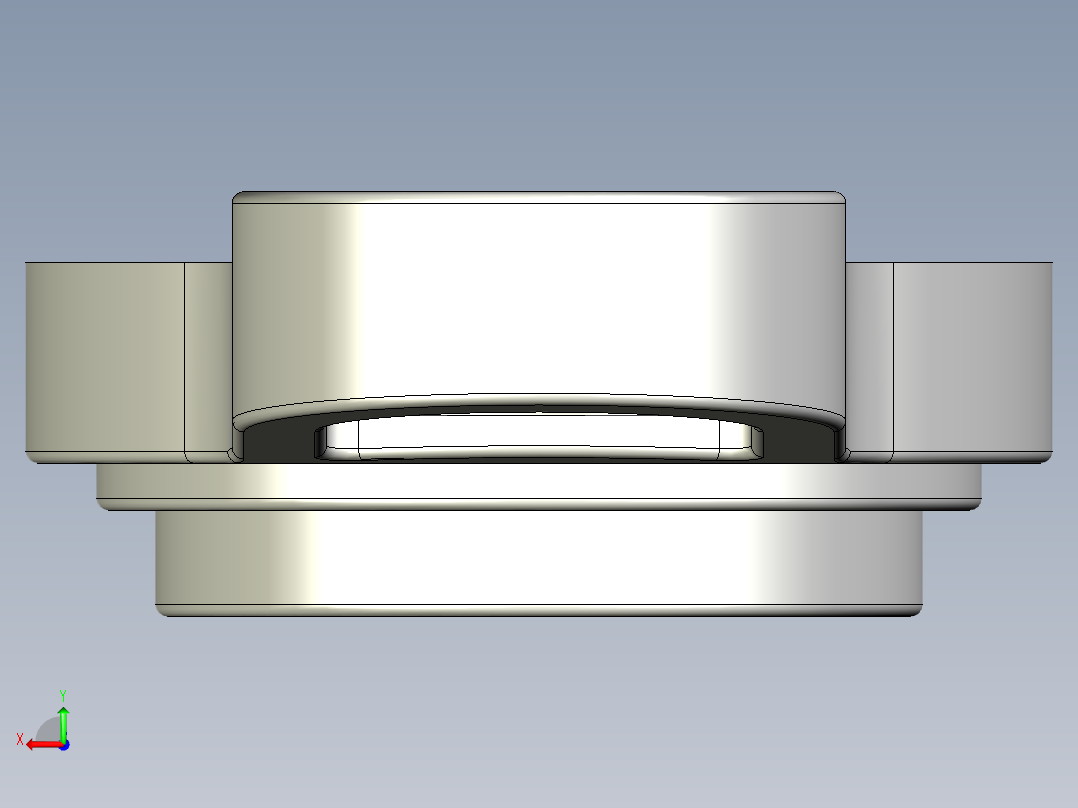 管道手动球阀-水管开关阀-手动阀门User Library-md52c150dn40-1_DN40~65.Gland后视图