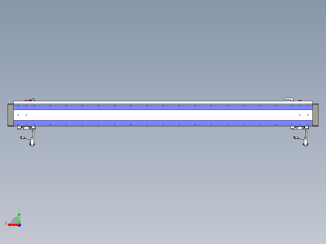 威洛博VL系列直线电机模组-2VL14S1-S1550后视图