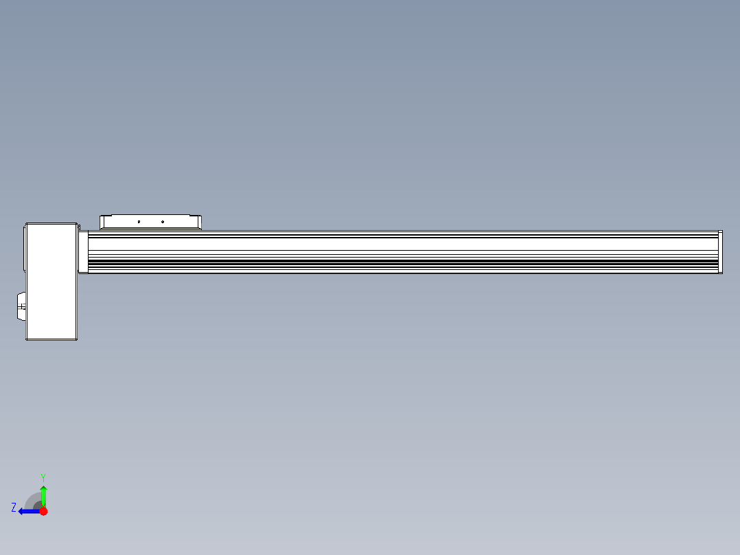 同步带全封闭直线模组TPA-HCB-105D-90-L600-RP-C-P20-N3右视图