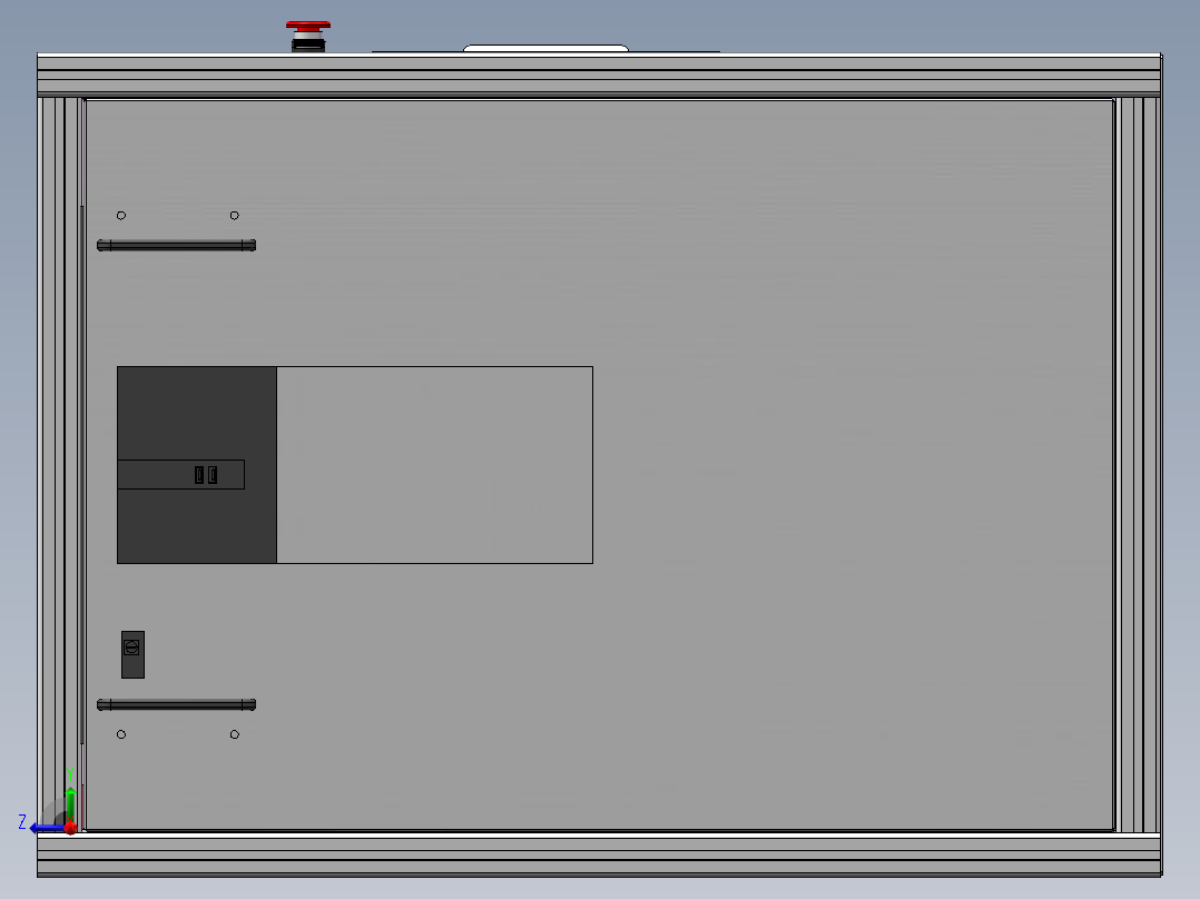 附件零件库右视图