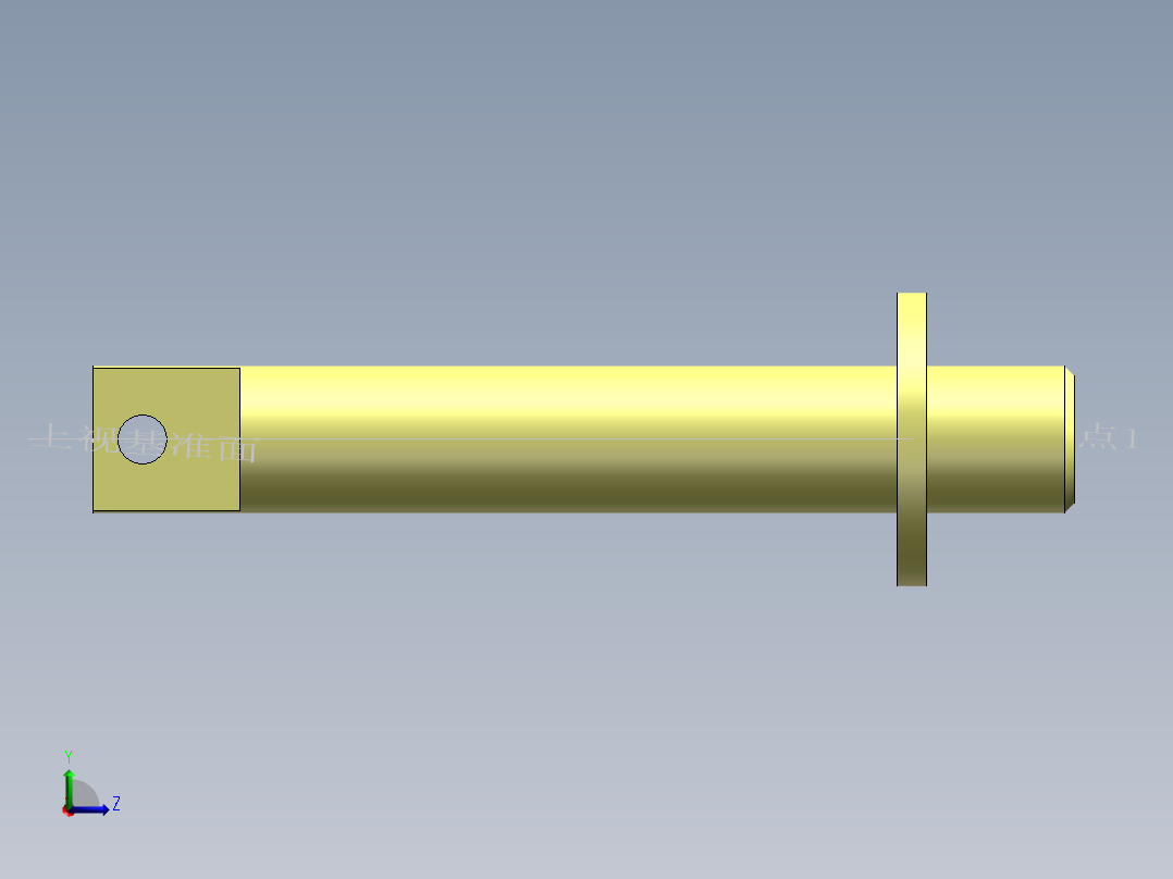 S8 推力支杆左视图