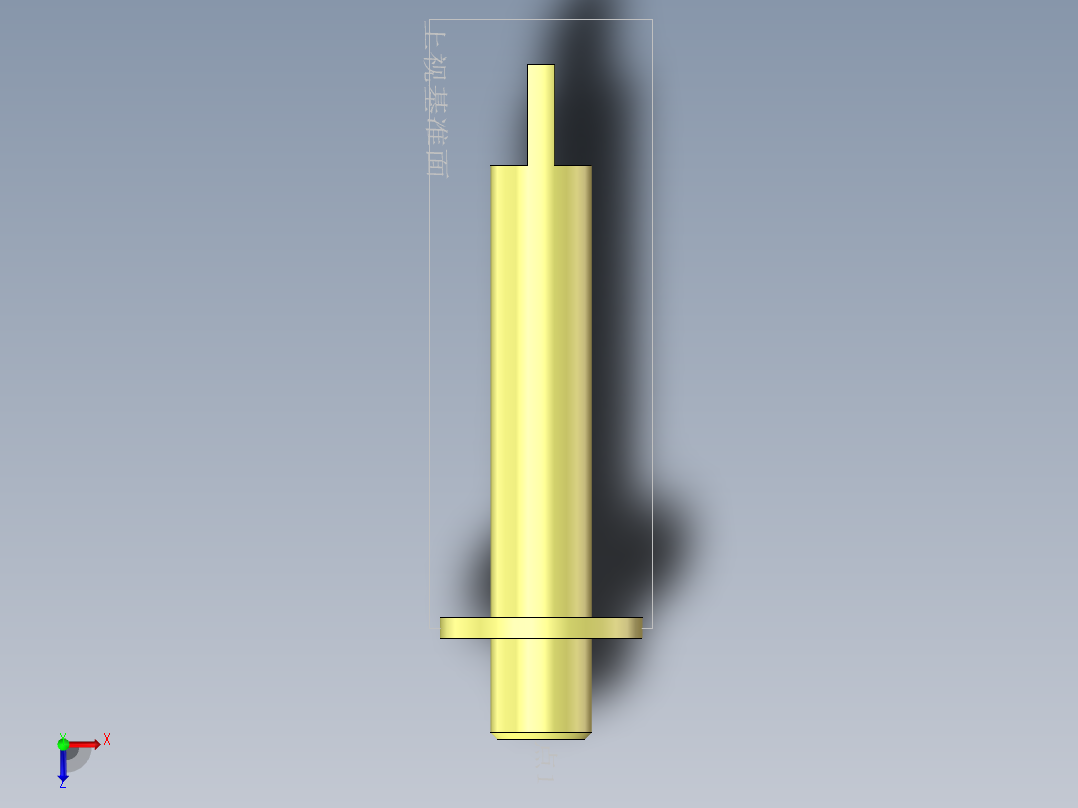 S8 推力支杆俯视图