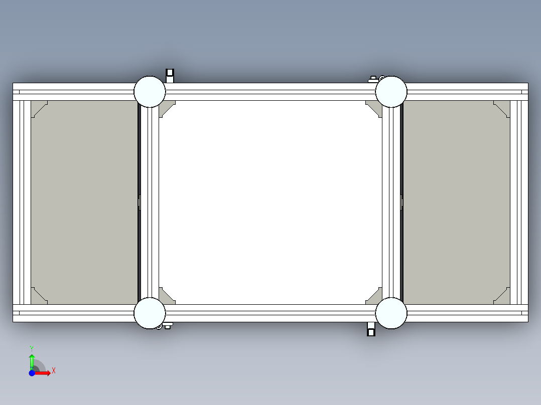 自动化耐压测试机（非标电测机）前视图